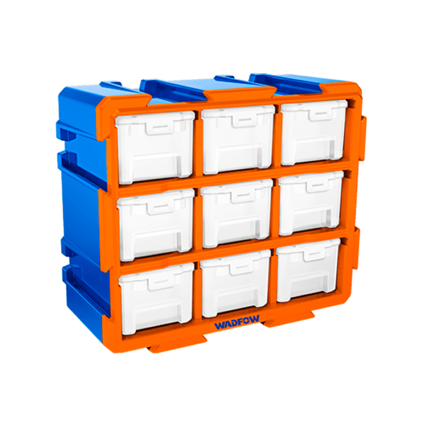 Wadfow 9-Bin Modular Storage Tower