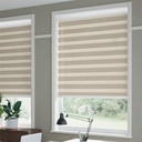  Classy Homes Zebra Roller Blind 76x50 In., Beige