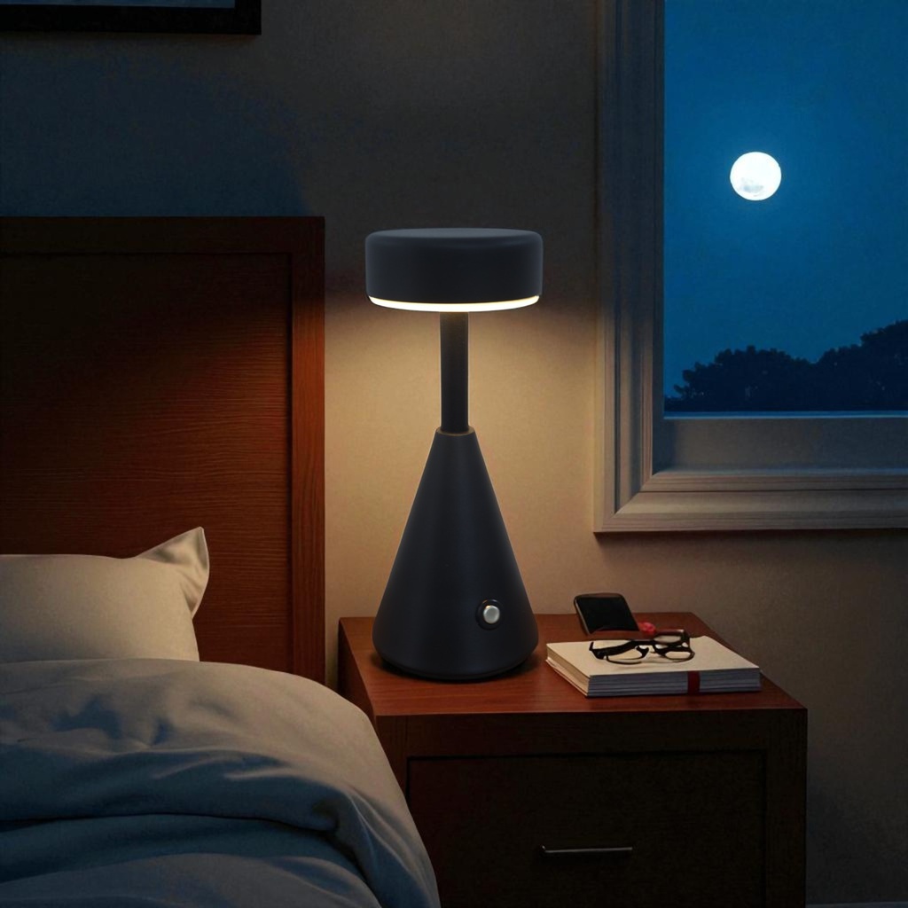 Royal Homes Table Light USB, Rose Gold/ Silver/ Black