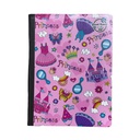 Quad Notes Notebook Girls Design, 100 Sheets - 6Pk
