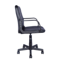 Mobel Executive Office Chair PVC, Black (Weight Limit 220lb)