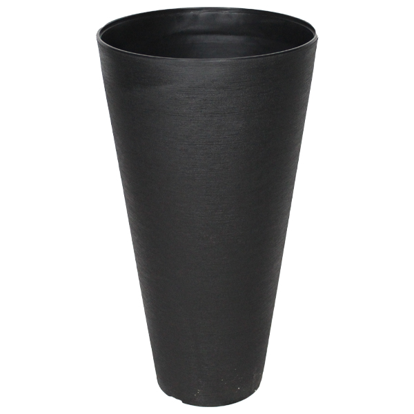 Royal Homes Flowerpot 13.5 x 23 In., Black