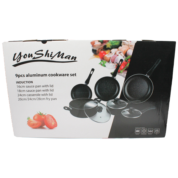 Royal Homes 9pc Cookware Set