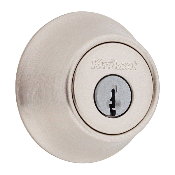 ****Kwikset 660 Single Cylinder Deadbolt Satin Nickel