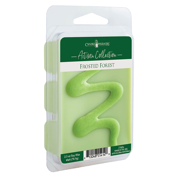 Candle Warmers 2.5oz Artisan Wax Melt, Frosted Forest