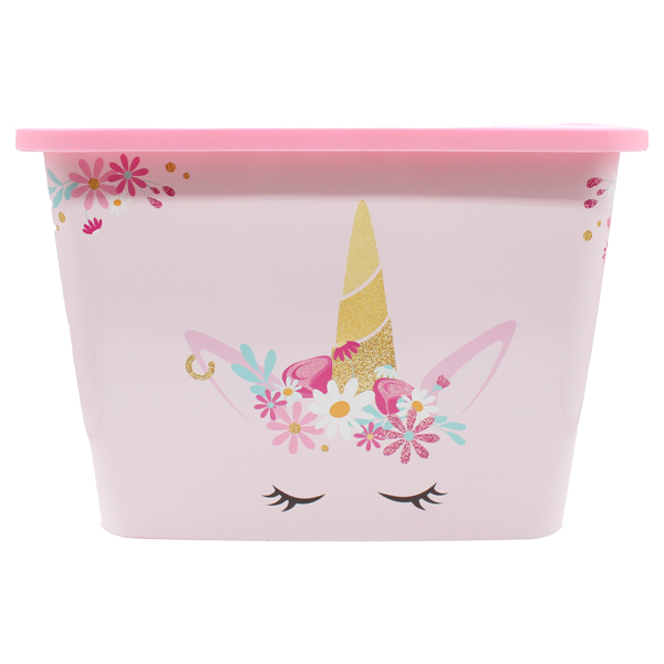 ****Disney Kids Storage Click Box 23L Unicorns