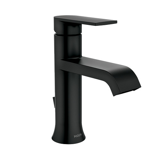 ****Moen Genta One-Handle Bathroom Faucet, Matte Black