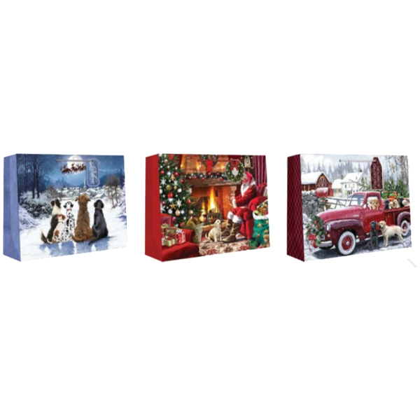 ****Edg 3pk Gift Bags Oversized Large Assorted