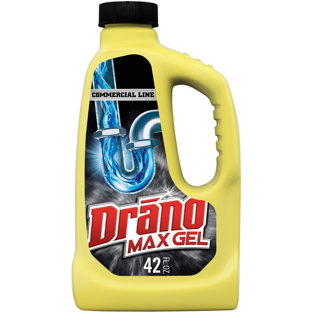 Drano Commercial Line Max Gel Clog Remover 42oz