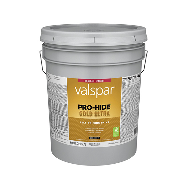 ****Valspar Pro-Hide Gold Ultra Zero VOC Latex Eggshell Interior Wall Paint, Tint Base, 5 Gal.