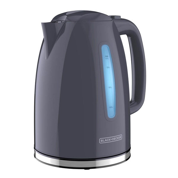 Black &amp; Decker Rapid Boil Electric Kettle 1.7L, Gray