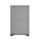 Kenneth Cole Temporary Pleated Blinds 60x90 In., Grey