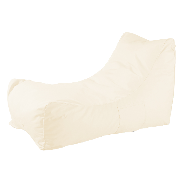 ****Kenneth Cole Foam-Filled Lounger, White