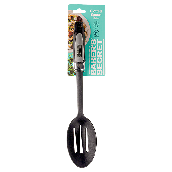 ****Baker's Secret Slotted Spoon Nylon 12.7 In.