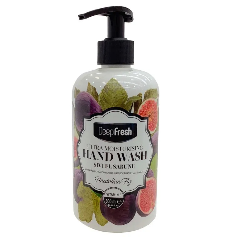 Deep Fresh Garden Series Liquid Hand Wash 500 ml, Anatolian Fig

