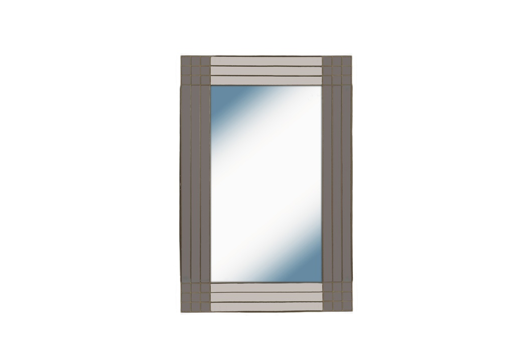 Classy Homes Wall Mirror, 24 x 35.8 In. - Champagne