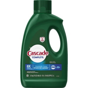 Cascade Complete Fresh Scent Gel Dishwasher Detergent 75 Oz.