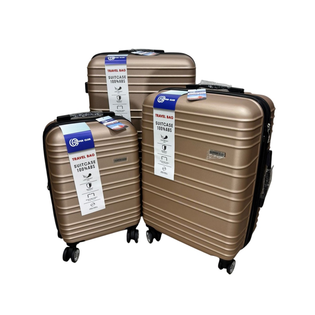 Clipper Club Luggage Set, Khaki