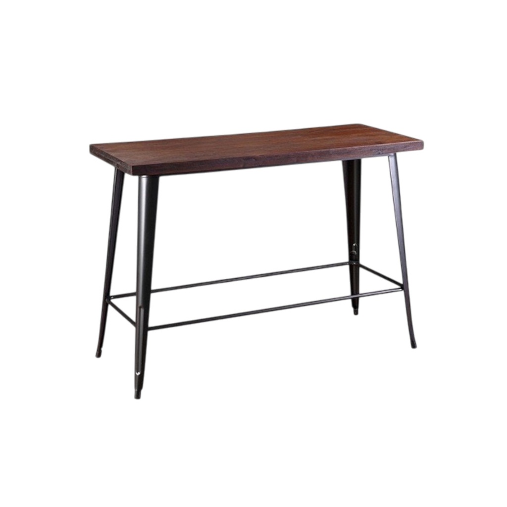 Mobel Rectangular Table, Matte Black