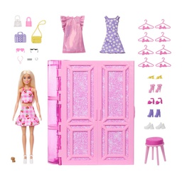[821-HXD58ABC] Mattel Barbie Dream Closet Playset