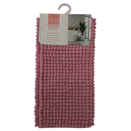 [EB2024061315] Elle Home Microfiber Bath Mat, Pink