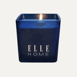 [EH202412186BL] Elle Home Wood Ginger Vanilla Scented Candle