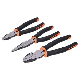 [204005] Tactix 3pc Pliers Set