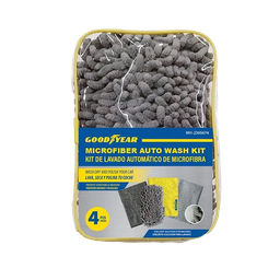 [991-2305674] Goodyear 4pc Car Cleaning Kit