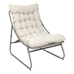 [KCWF2024082624-BG] Kenneth Cole Wynwood Casual Patio Chair, Beige