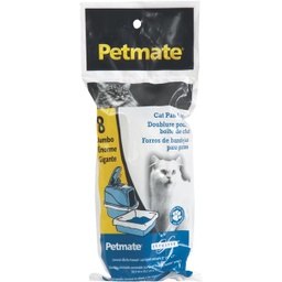 [29004] ****Petmate Disposable Jumbo Litter Cat Pan Liner, 8-Count
