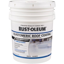 [301994] Rust-Oleum 710 10-Year Elastomeric Roof Coating 5 Gal., White