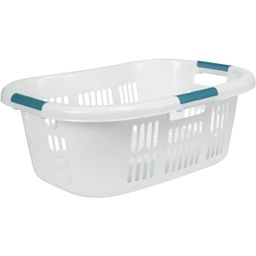 [FG299787WHT] Rubbermaid 3-Handled Laundry Basket, White