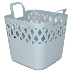 [DMKCB290/ZY-132 / HHSO-LNBK-01006] Duramade Plastic Laundry Basket 11.5x15x12 In.