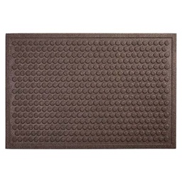 [B1002A/ B1002/ 10890] Mohawk Home Entry Mat Dots Impressions 24 x 36 In. Chocolate