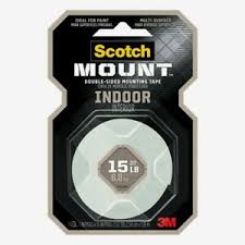 [114DC 214H] 3M Scotch Indoor Double-Sided Mounting Tape 1 In. x 55 In. (15 Lb. Capacity)