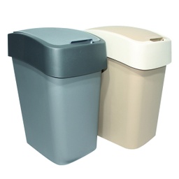 [MS2087/ZY-132 / HHSO-GBGB-01002] Mr. Save Plastic Trash Can 33x25x45cm, Assorted Colours