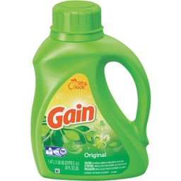 [3700055861  / 12784] Gain + Aroma Boost 32 Load Original Scent HE Liquid Laundry Detergent 46 Oz.