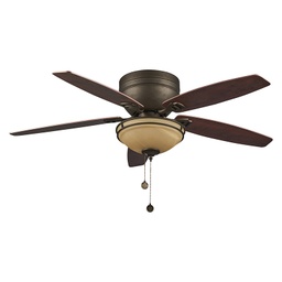[72002] Westinghouse Carolina Ceiling Fan 52 In. Oil Rubbed Bronze Finish