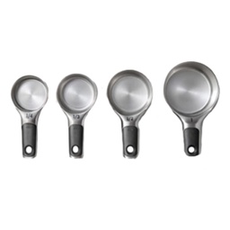 [11132000] OXO Good Grips 4pc Magnetic Measuring Cup Set SS