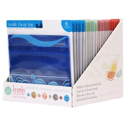 [KKDZIP-AS] ****Krumbs Kitchen Designer Reusable Storage Bags