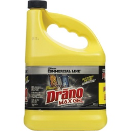 [10109 / 6962849 / 00109] Drano Max Gel Commercial Line Drain Clog Remover 1 Gal.