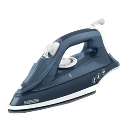 [IRBD300 / IRBD350] Black &amp; Decker TrueGlide Steam Iron, Navy Blue