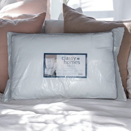 [730-51X76 CHGP27518] Classy Homes 4cm Queen Gusseted Pillow, 51x76cm / 20 x 30 In.