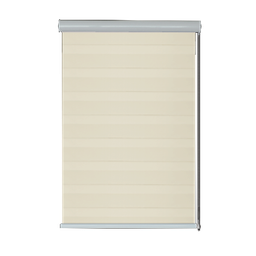 [KC202052323BG] Kenneth Cole Luxury Zebra Blinds (Blackout), Beige /36x90"