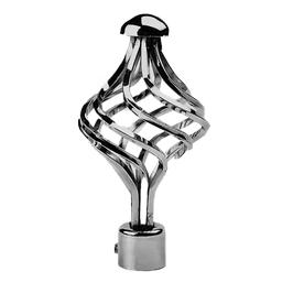 [CHCR28496 / 1434258] Classy Homes Curtain Rod 48-84 In., Blacksilk - Plated