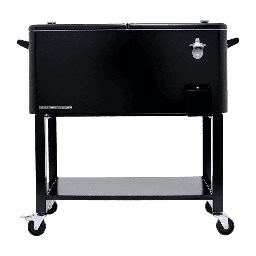 [PS-223-BK] ****Permasteel Detachable Cooler 80 Qt. Black