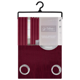 [WPSG43287FBC] Renta Grommet Window Curtain Panel 55 x 90 In. Ruby Wine