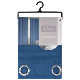 [WPSG44562FBC] Anza Grommet Window Curtain Panel 55 x 90 In. Navy