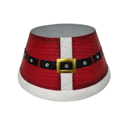 [831-BC208-2410] Miro Christmas Tree Skirt 55cm LED, Red